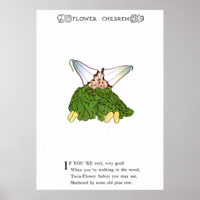 Póster Doble flor (Frente)