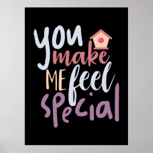 Póster Doble regalo que me hace sentir especial