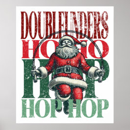 Póster DOBLE UNDERS Navidades divertidos Versión Términos