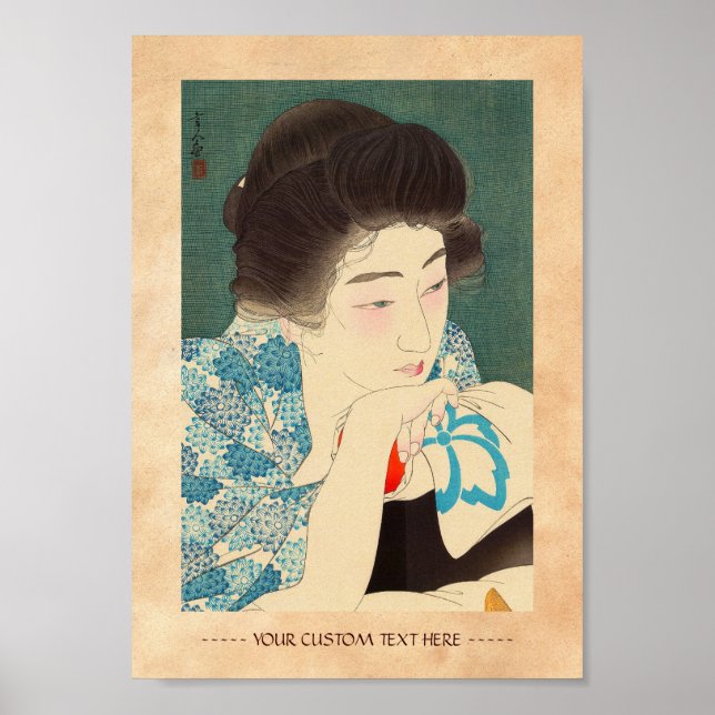 Póster Doce aspectos de mujeres, cabello de la mañana Tor (Frente)