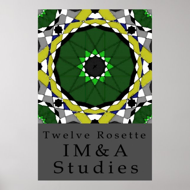 Póster Doce rosette (Frente)