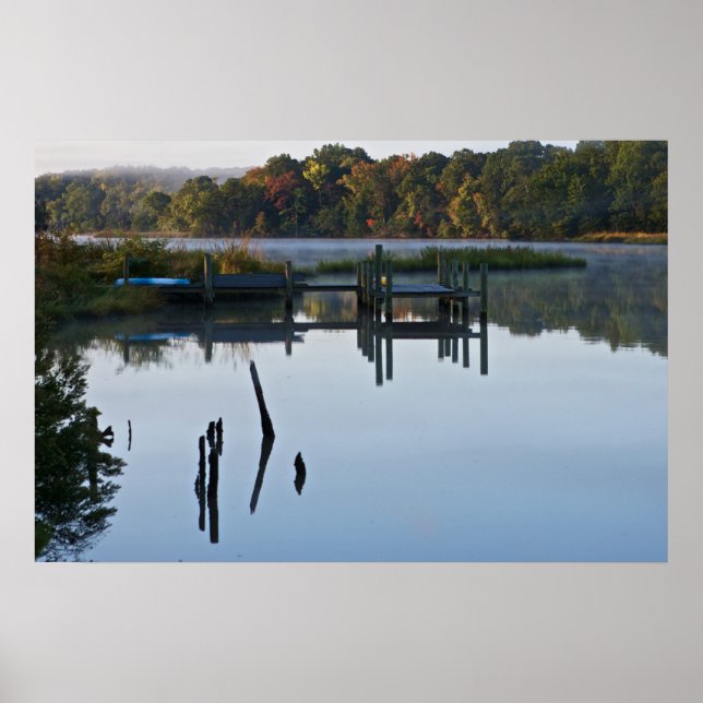 Póster Dock de Lonely River (Frente)