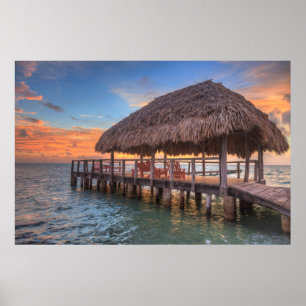Póster Dockside Sunrise