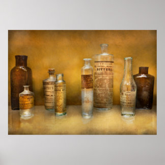 Póster Doctor - Esencias de Aceite