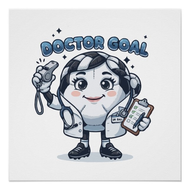 Póster Doctor Gol Soccer  (Anverso)