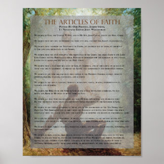 Póster Documento de la serie de pinturas "Los artículos d