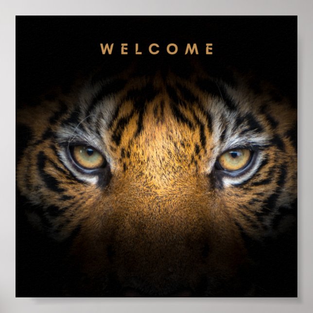 Póster Documento de poster de valor de bienvenida (Frente)