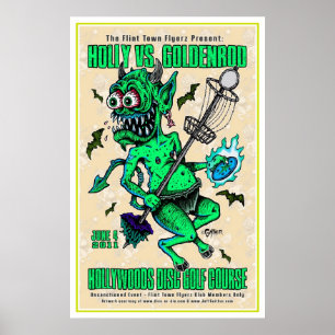 Póster DOD - Golf del disco