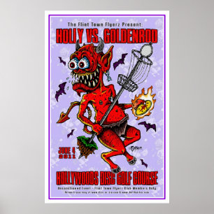 Póster DOD - Golf en disco