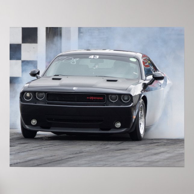 Póster Dodge Challenger (Frente)