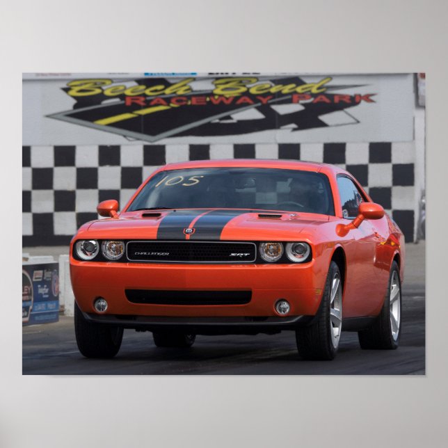 Póster Dodge Challenger (Frente)