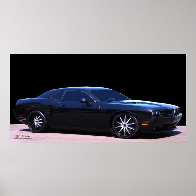 PÓSTER DODGE CHALLENGER HEMI POSTER (Frente)