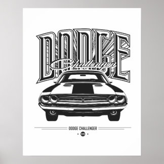 Póster Dodge Challenger | POSTER