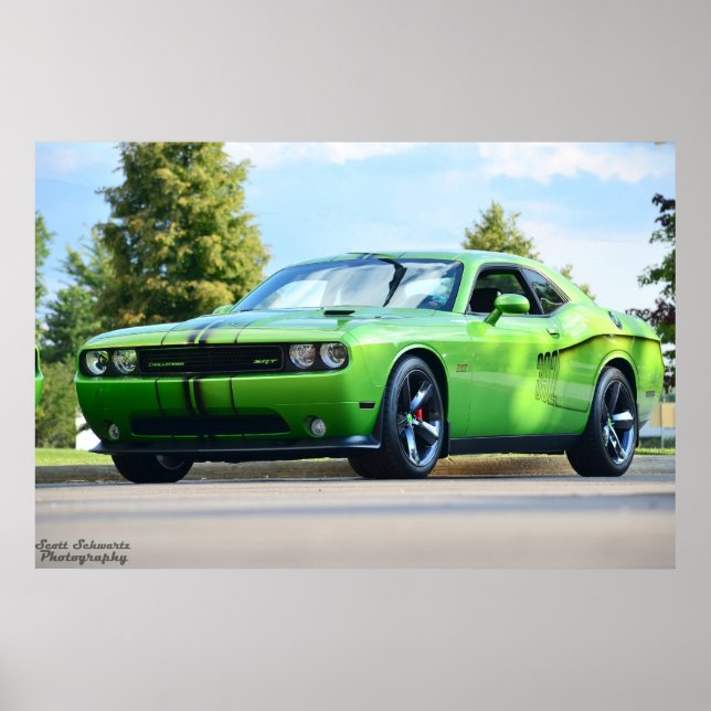 Póster Dodge Challenger SRT8 392 (Frente)