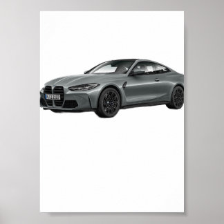 Póster  Dodge Challenger SRT American Muscle Car Performa