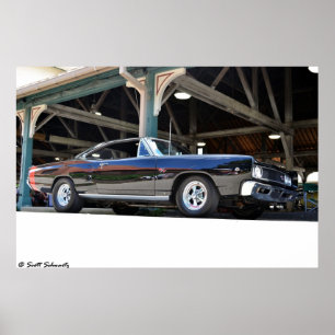 Póster Dodge Coronet R/T 1968