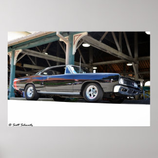 Póster Dodge Coronet R/T 1968