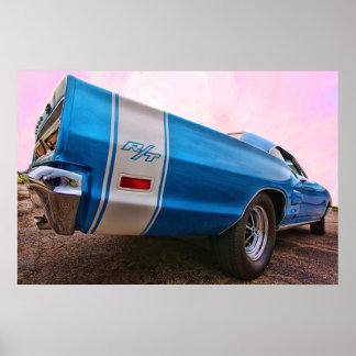 Póster Dodge Coronet R/T 1969
