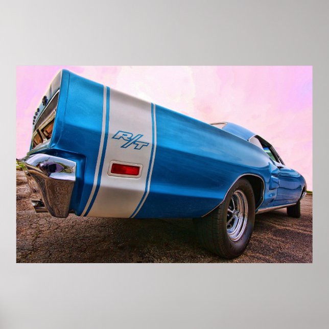 Póster Dodge Coronet R/T 1969 (Frente)