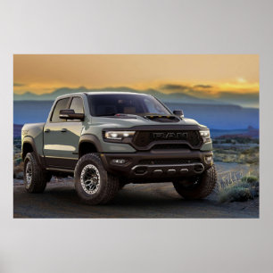 Póster Dodge Ram 1500 TRX