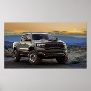 Póster Dodge Ram 1500 TRX