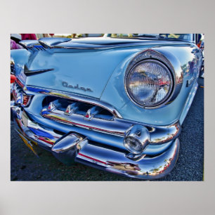Póster Dodge viejo