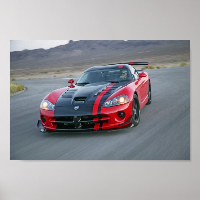 Póster Dodge Viper (Frente)