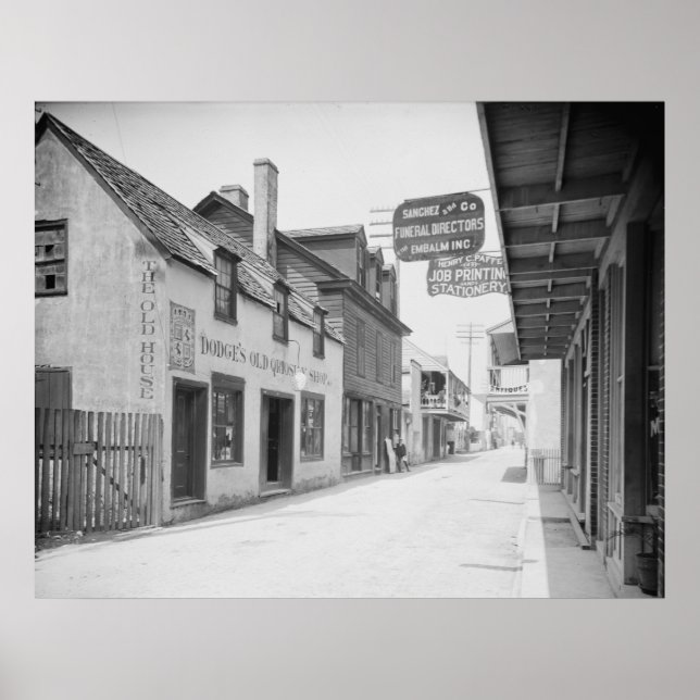 Póster Dodge's Old Curiosity Shop (St. George Street) (Frente)