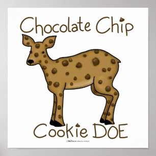 Póster Doe de galleta de chocolate