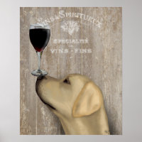 Dog Au Vin Yellow Labrador