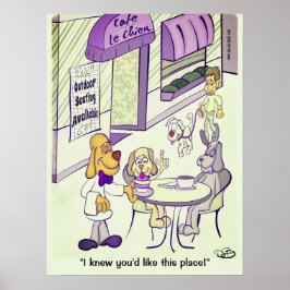 Póster Dog Cafe