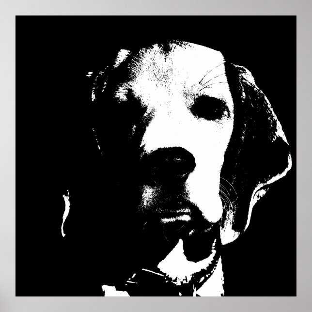 Póster Dog face (Frente)