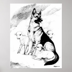 Póster Dog Heaven