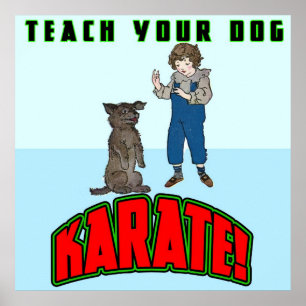 Póster Dog Karate 2 Poster