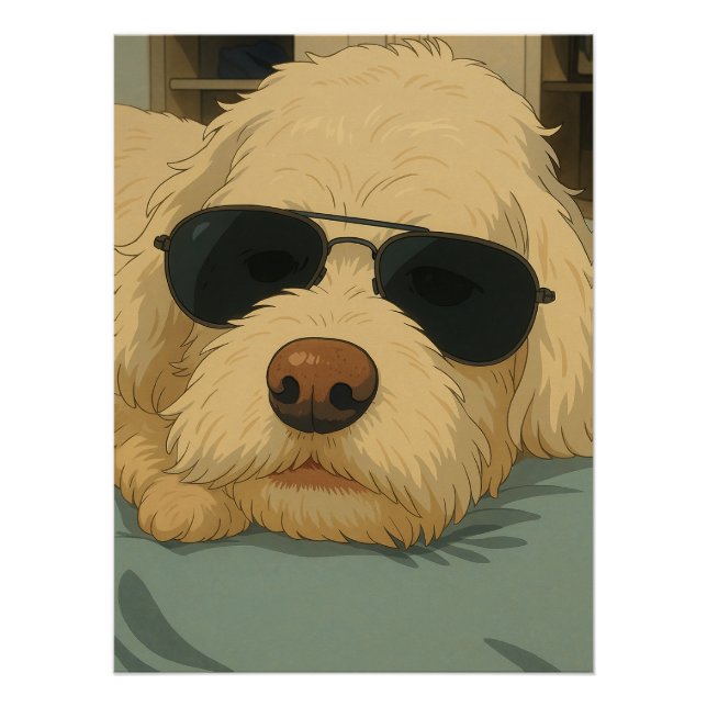 Póster Dog Max (Anverso)