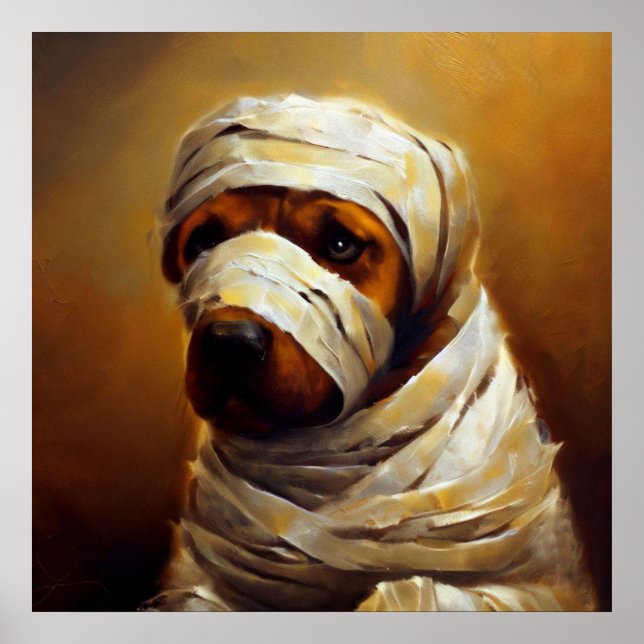 Póster Dog Mummy (Frente)