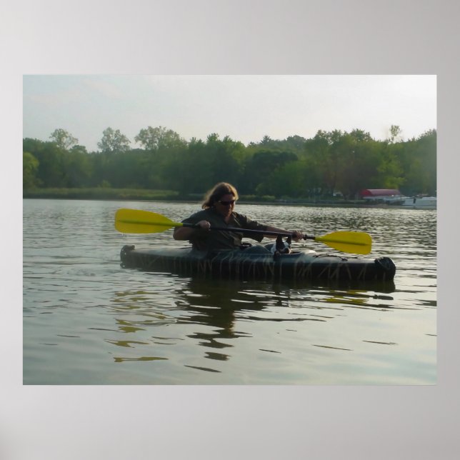 Póster Dog Paddler (Frente)