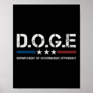 Póster Doge D.O.P., Por Ejemplo, Departamento De Eficienc