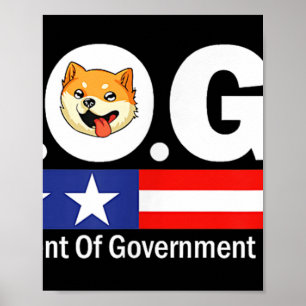 Póster Doge D.O.P., Por Ejemplo, Departamento De Eficienc