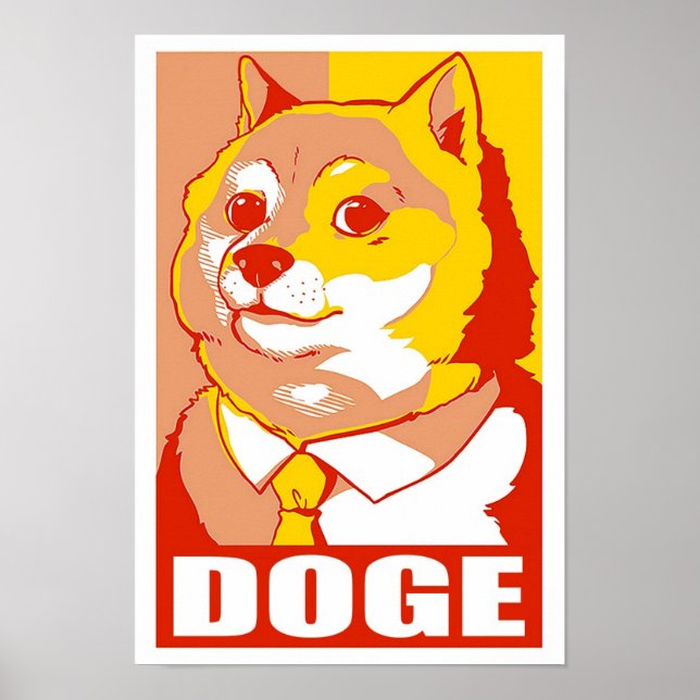 PÓSTER DOGE MEME (Frente)