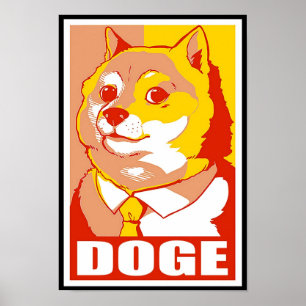 PÓSTER DOGE MEME