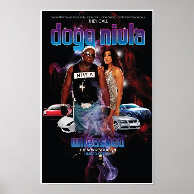 PÓSTER DOGG NIVLA POSTER DE EDICIÓN LIMITADA DESAPARECIDA (Frente)