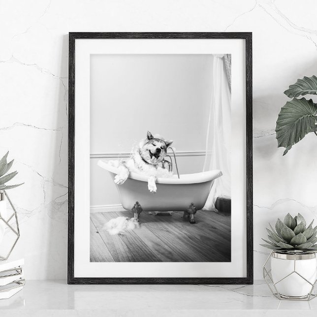 Póster Doggy en un Poster de bañera (Subido por el creador)