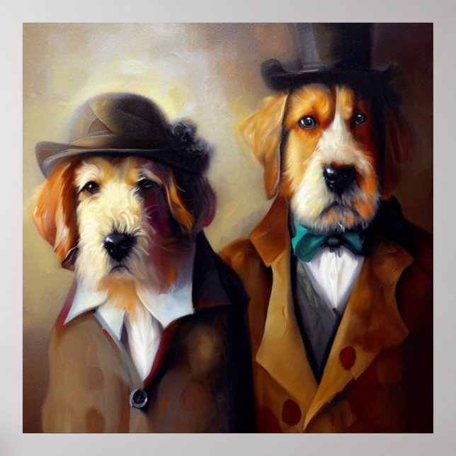 Póster Dogs Holmes y Watson (Frente)
