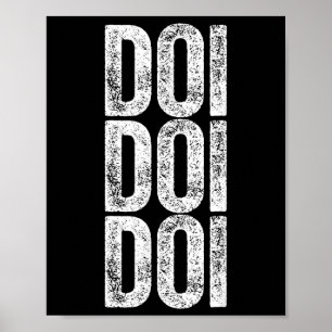 Póster Doi Doi Doi Rotura Cerebral Argot Gen Alpha 67 Sei