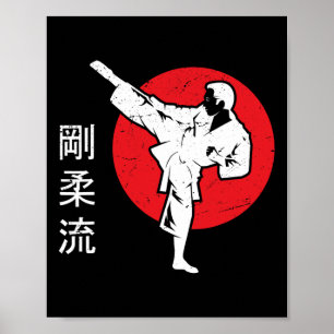 Póster Dojo Entrenamiento Karate Mejor Legado De Mamáes T