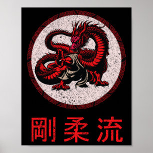 Póster Dojo Entrenamiento Karate Mejor Legado De Mamáes T