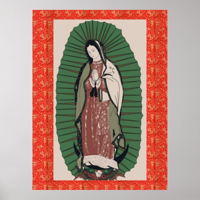 Póster Dólar de Guadalupe China (Frente)