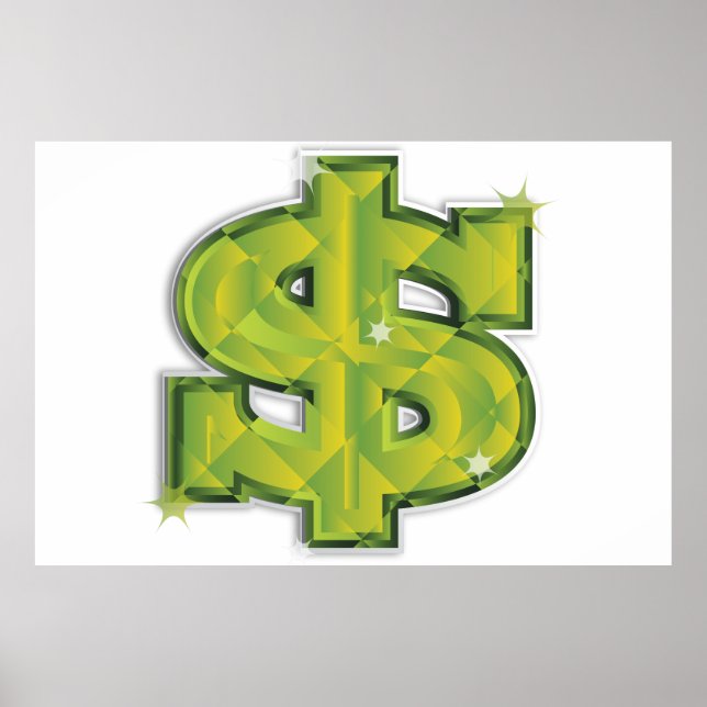 Póster Dólar estadounidense (Frente)