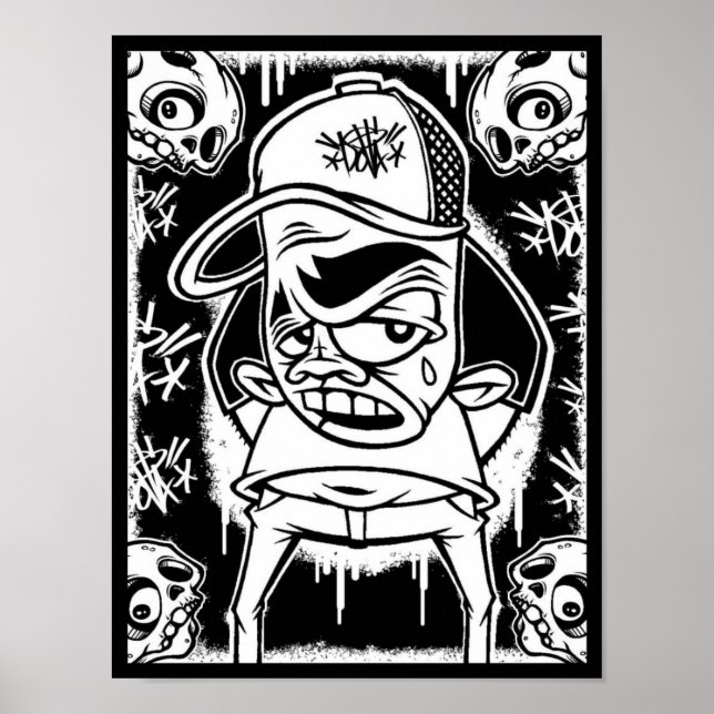 Póster DOLLA / SKULLIE poster (Frente)